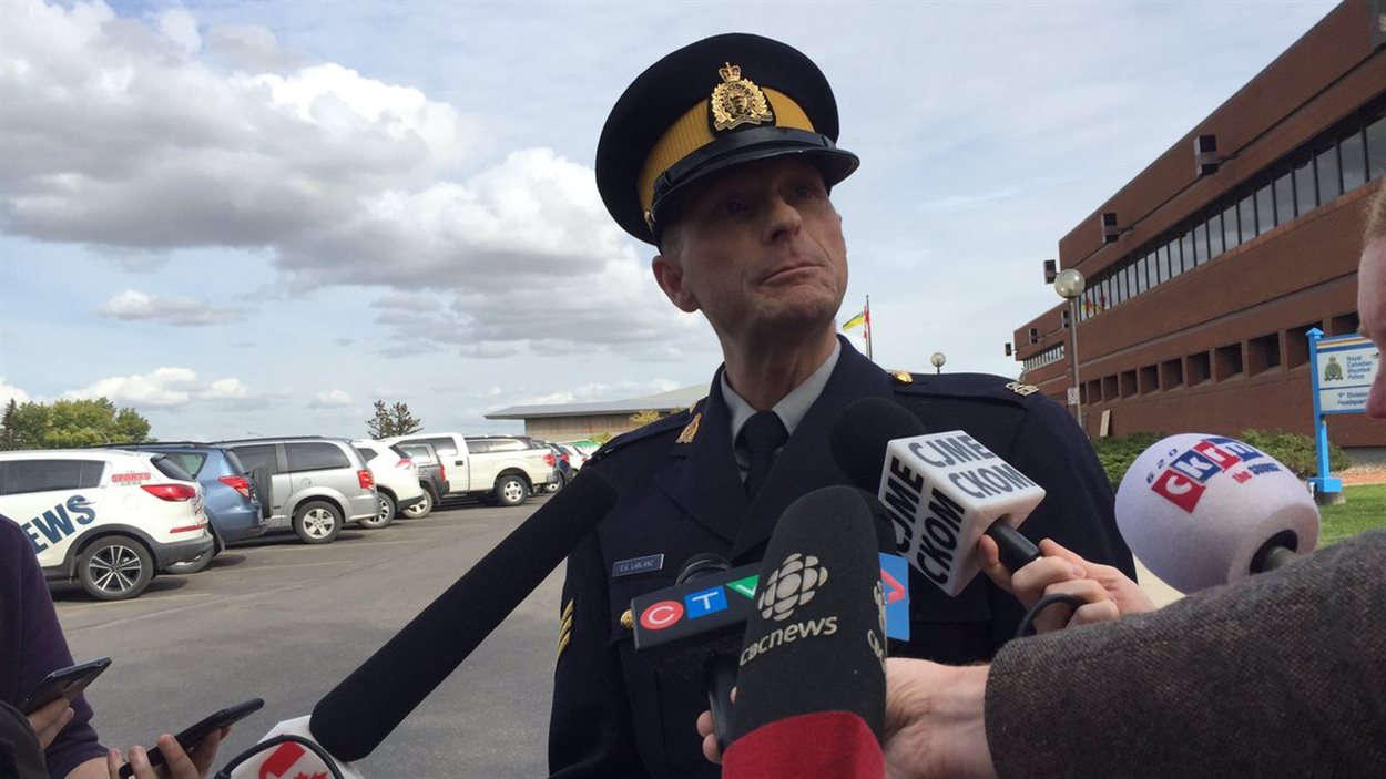Earl LeBlanc, porte-parole de la Gendarmerie royale du Canada.