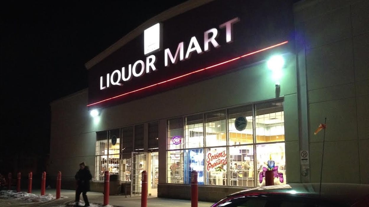 Un magasin d'alcool de Winnipeg
