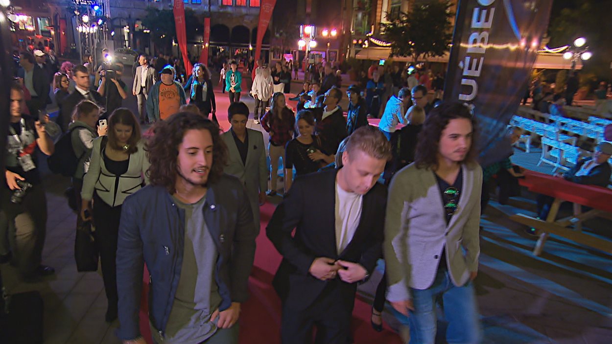 Les artisans du film 1:54 ont assisté à la projection au Palais Montcalm.
