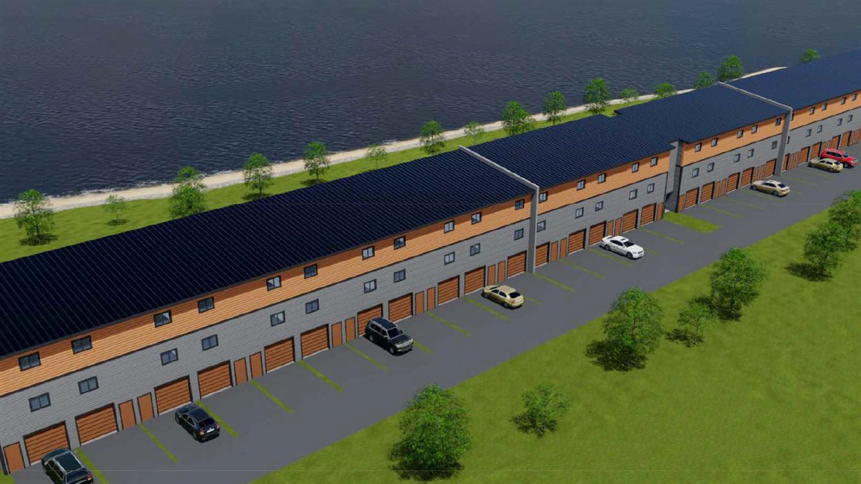 Un promoteur veut construire 33 condos en bord de mer à Shediac Bridge