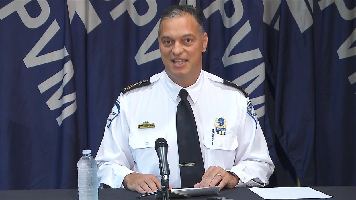 Le chef de police du SPVM, Philippe Pichet