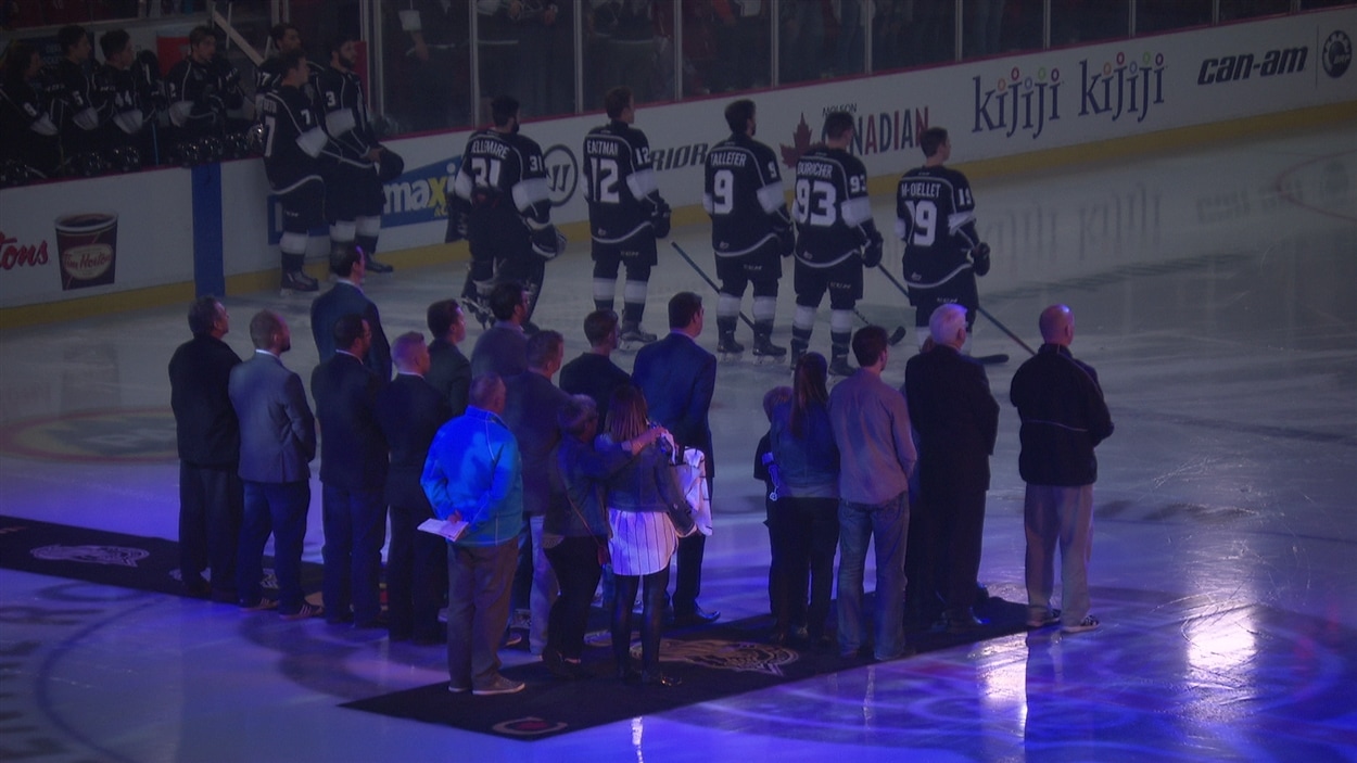 Hommage à Bob Bissonnette chez les Olympiques | Radio-Canada