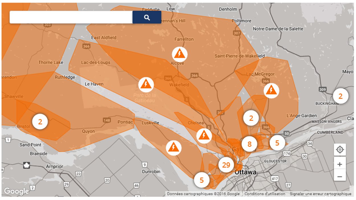 150 000 Clients D Hydro Quebec Sans Electricite En Outaouais Radio Canada Ca