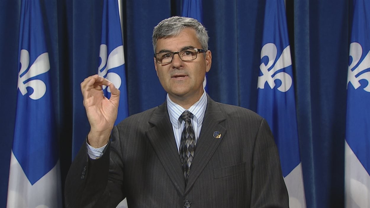 Le député de La Peltrie, Éric Caire