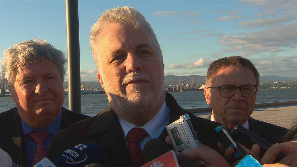 Le premier ministre Philippe Couillard