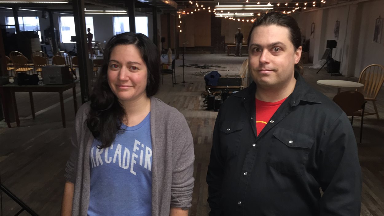 France Huot et Daniel Aubin, de BrokeDownTown Sudbury