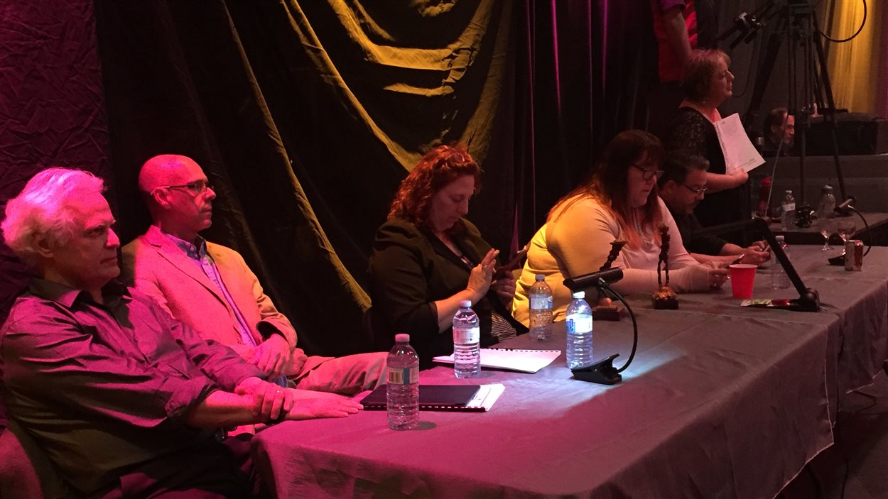Les membres du jury du Chant'Ouest 2016