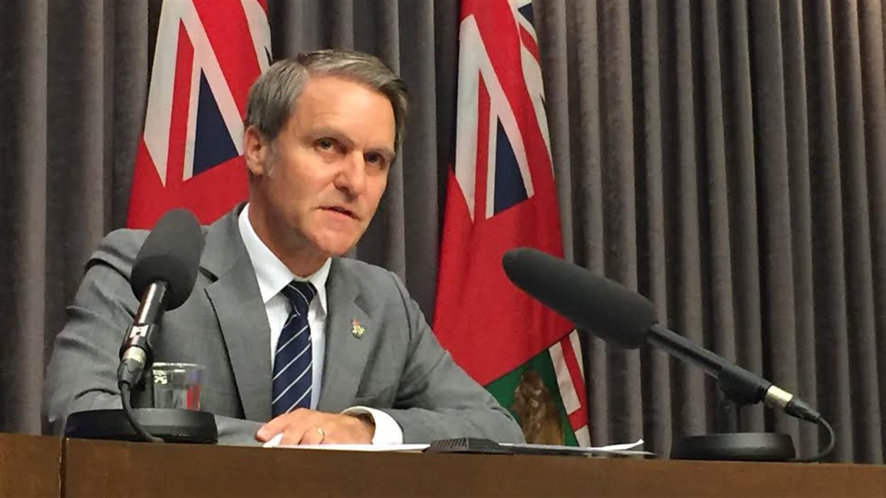 Cameron Friesen, ministre des Finances du Manitoba