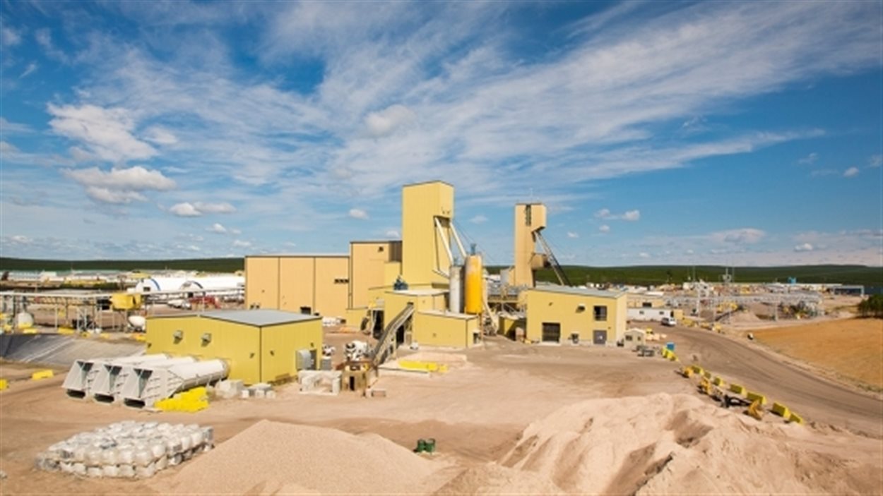 La mine d'uranium Cameco de Cigar Lake dans le nord de la Saskatchewan