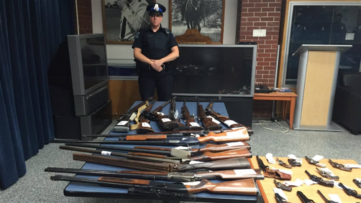 La police régionale d'Halifax a recueilli 152 armes à feu grâce au programme d'amnistie. 