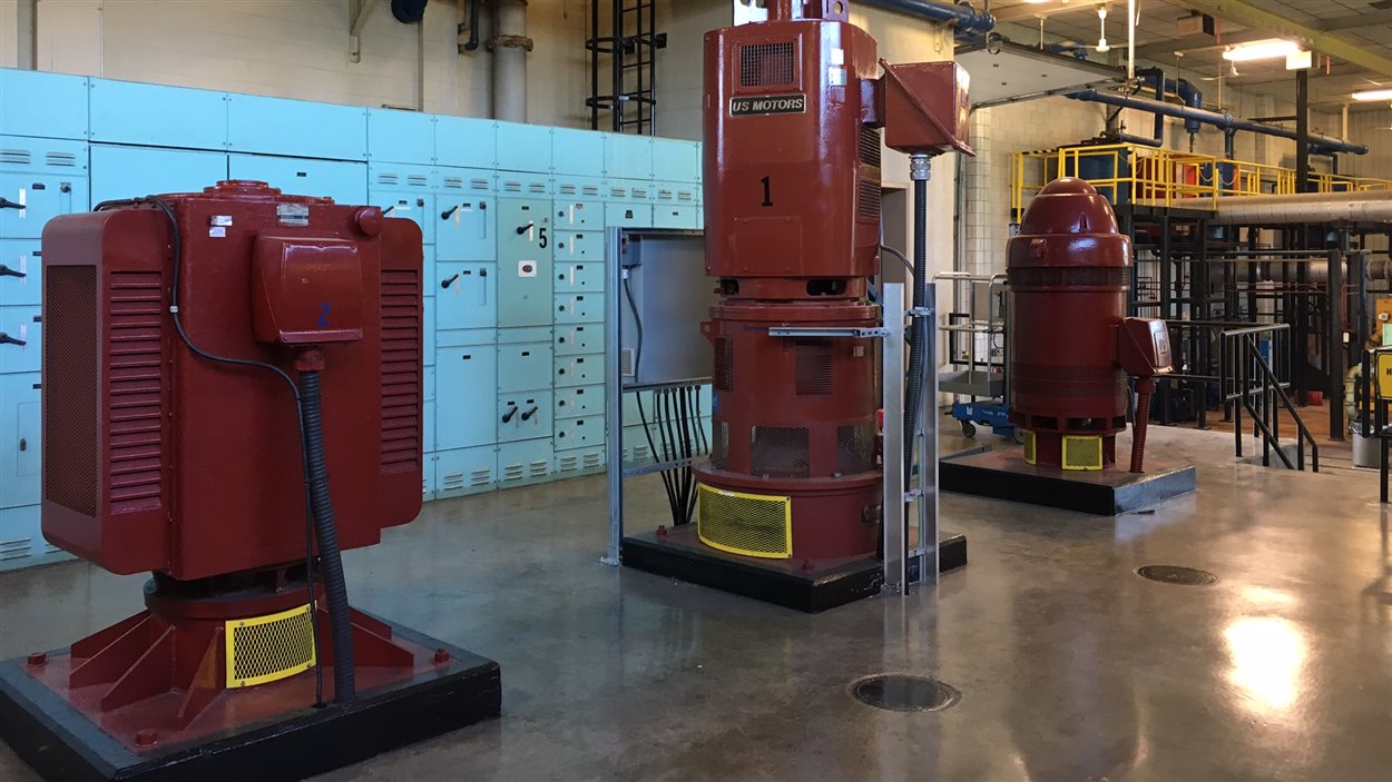 Les installations de l'usine de traitement des eaux Little River à Windsor