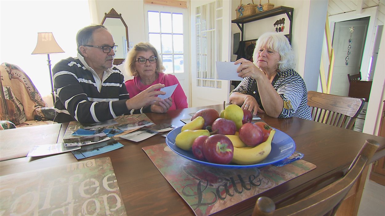 Gaétan Dubé, Agathe Lévesque et Danielle Doyer