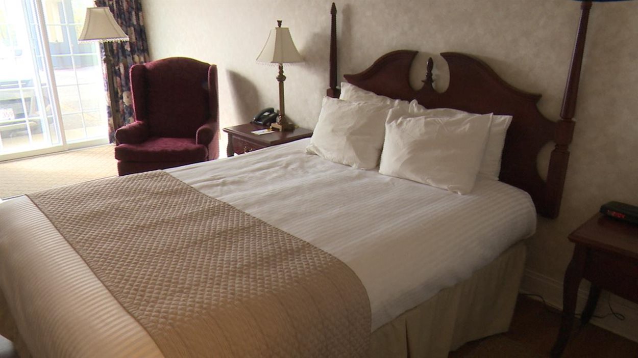 Une chambre d'hôtel