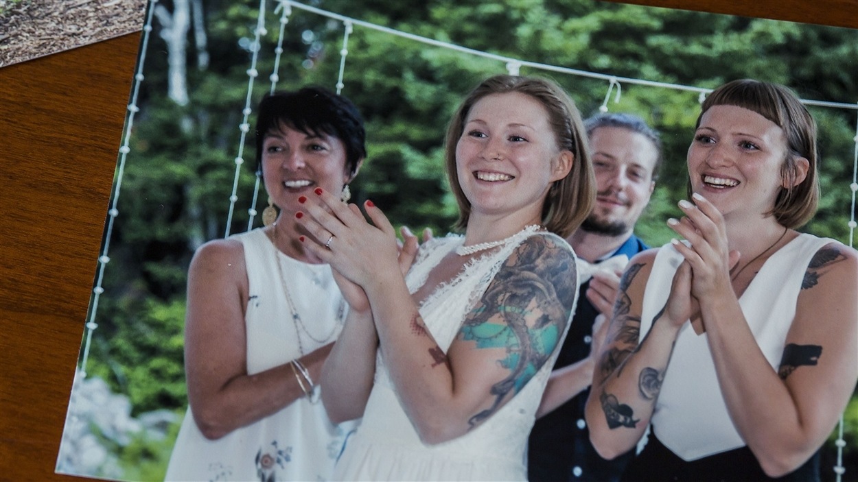 Suzanne Lafond en famille.