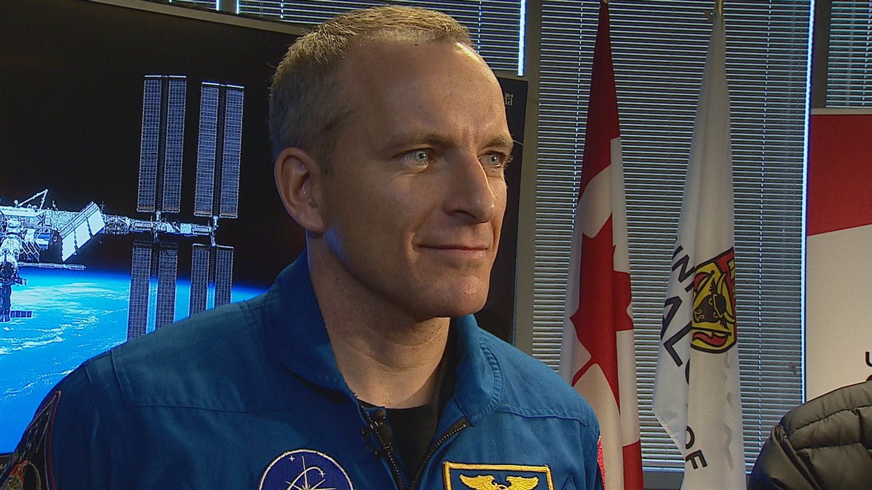L'astronaute David Saint-Jacques
