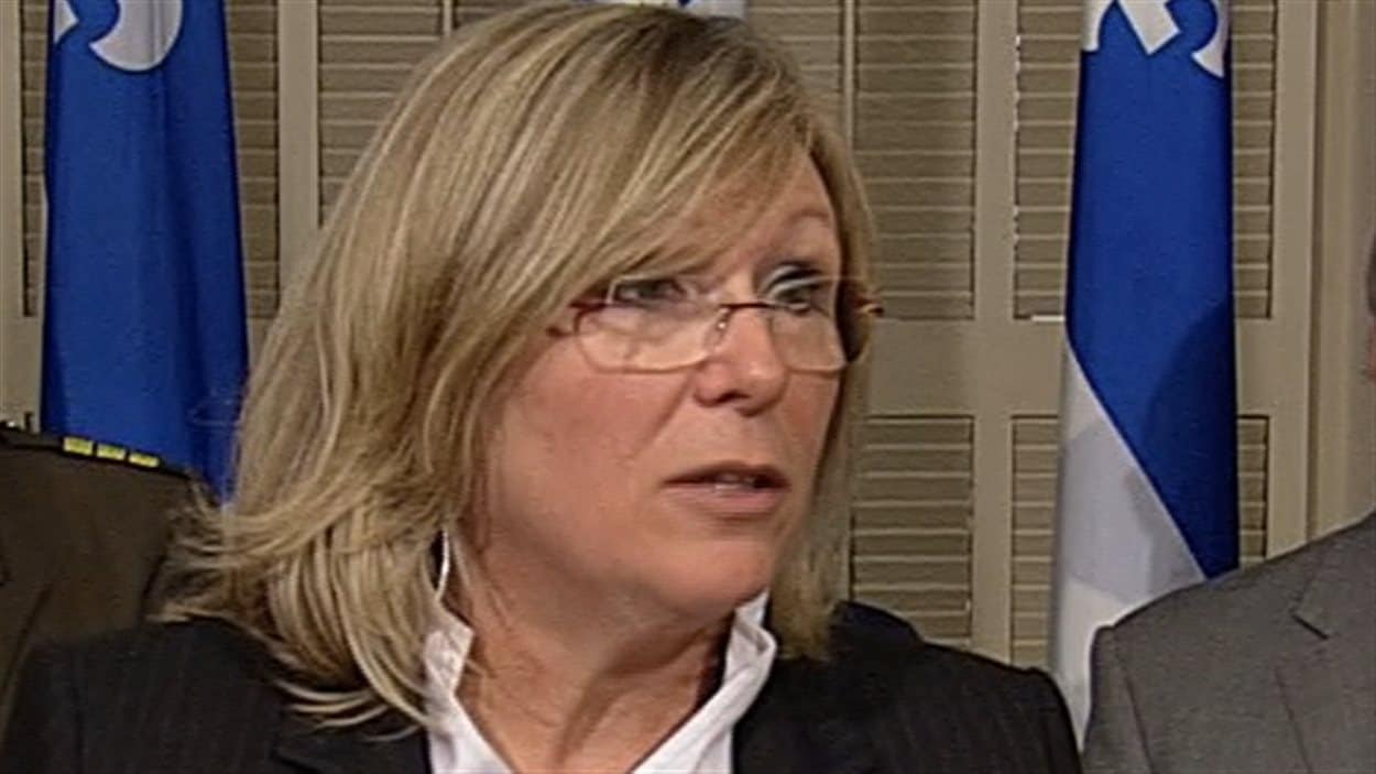 Francine Charbonneau, ministre responsable des Aînés du Québec