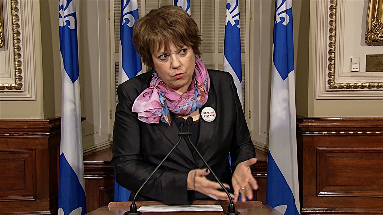 La ministre Hélène David