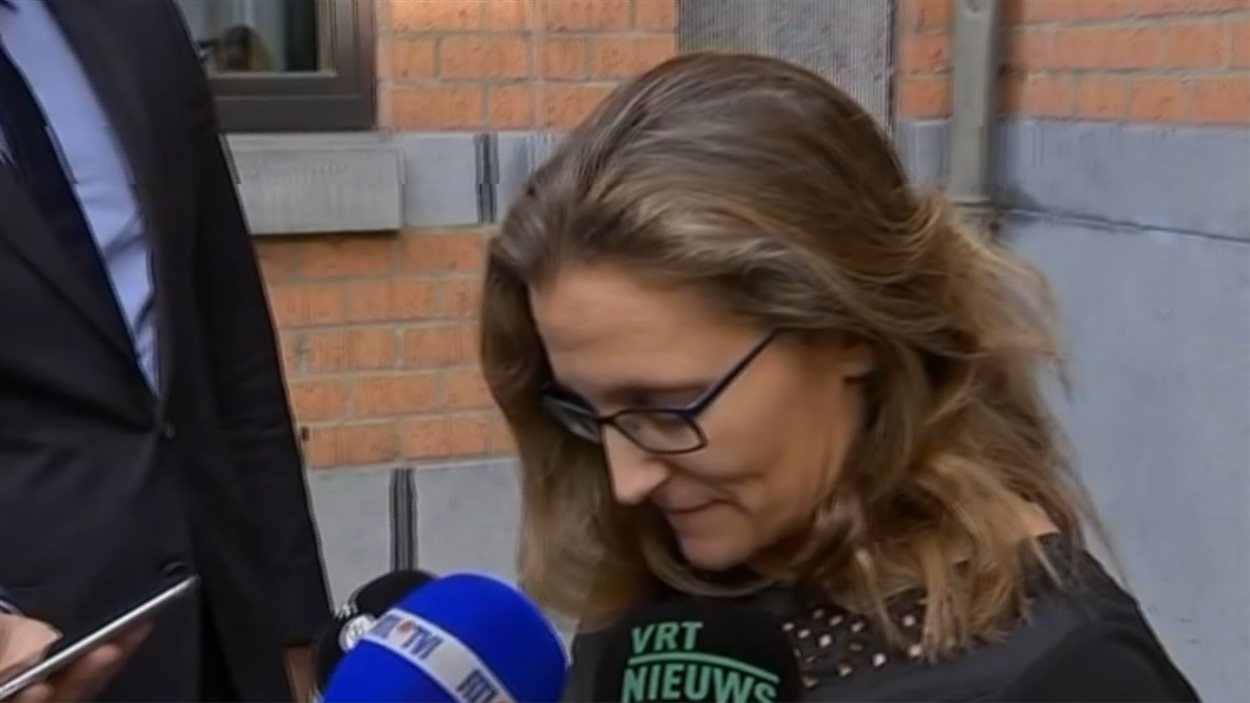 La ministre Chrystia Freeland