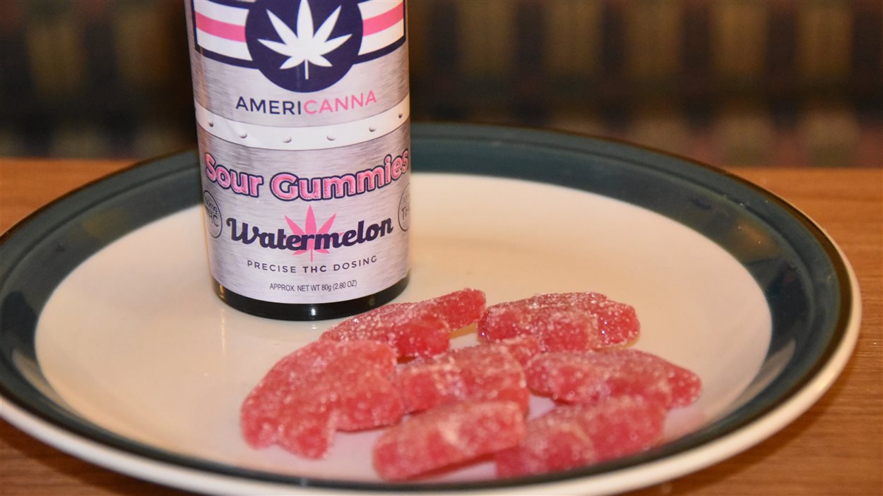 Des bonbons à la marijuana