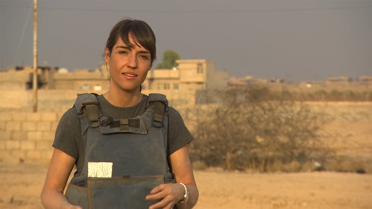 Marie-Eve Bédard, envoyée spéciale de Radio-Canada en Irak