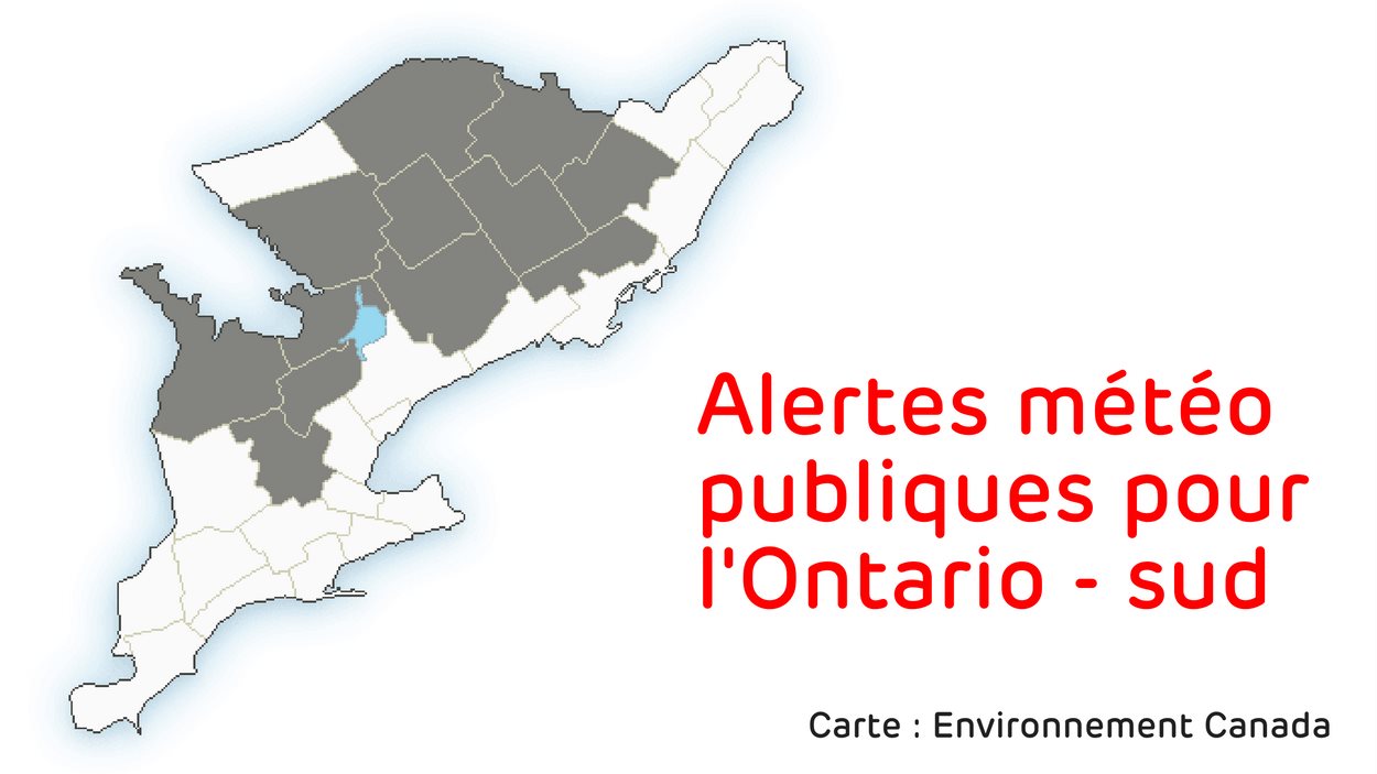 Première neige dans le sud de l'Ontario RadioCanada