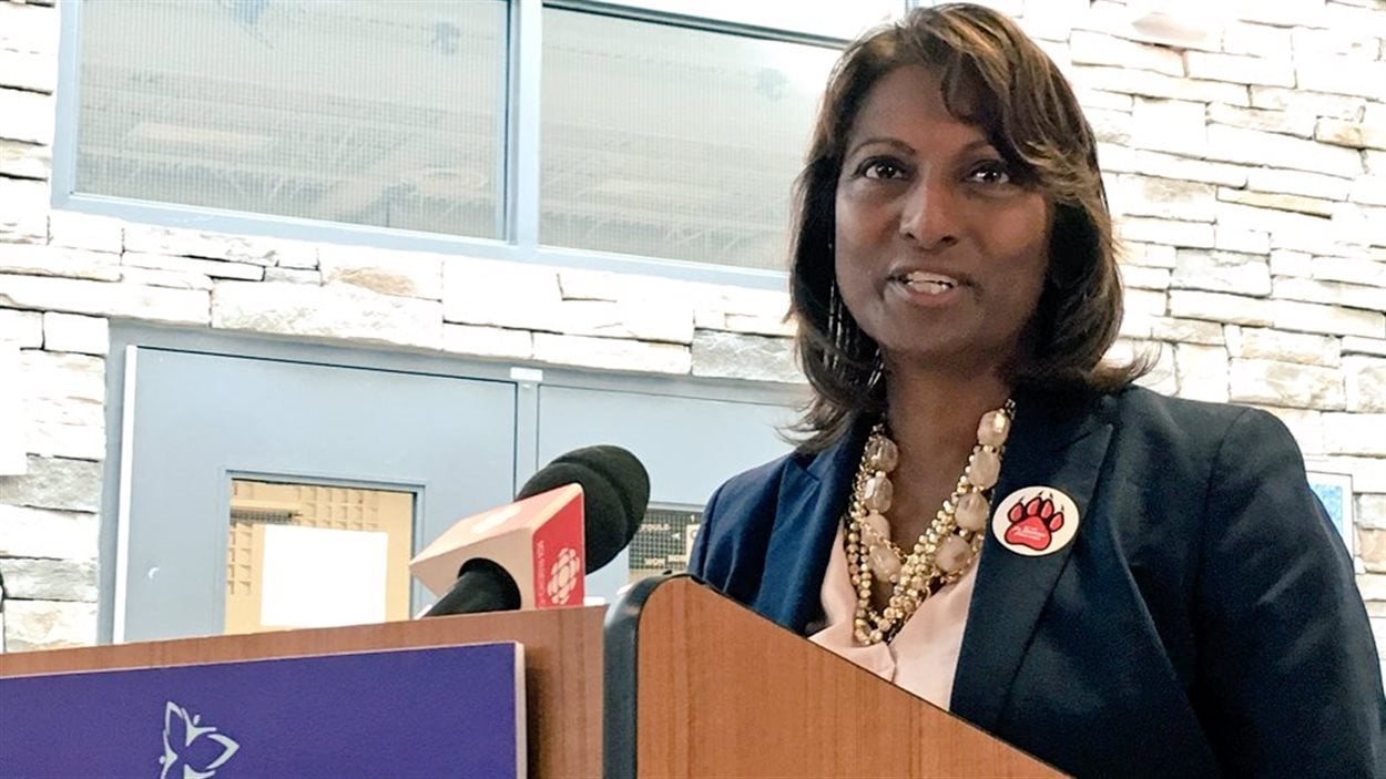 Indira Naidoo-Harris, députée de la circonsciption de Halton