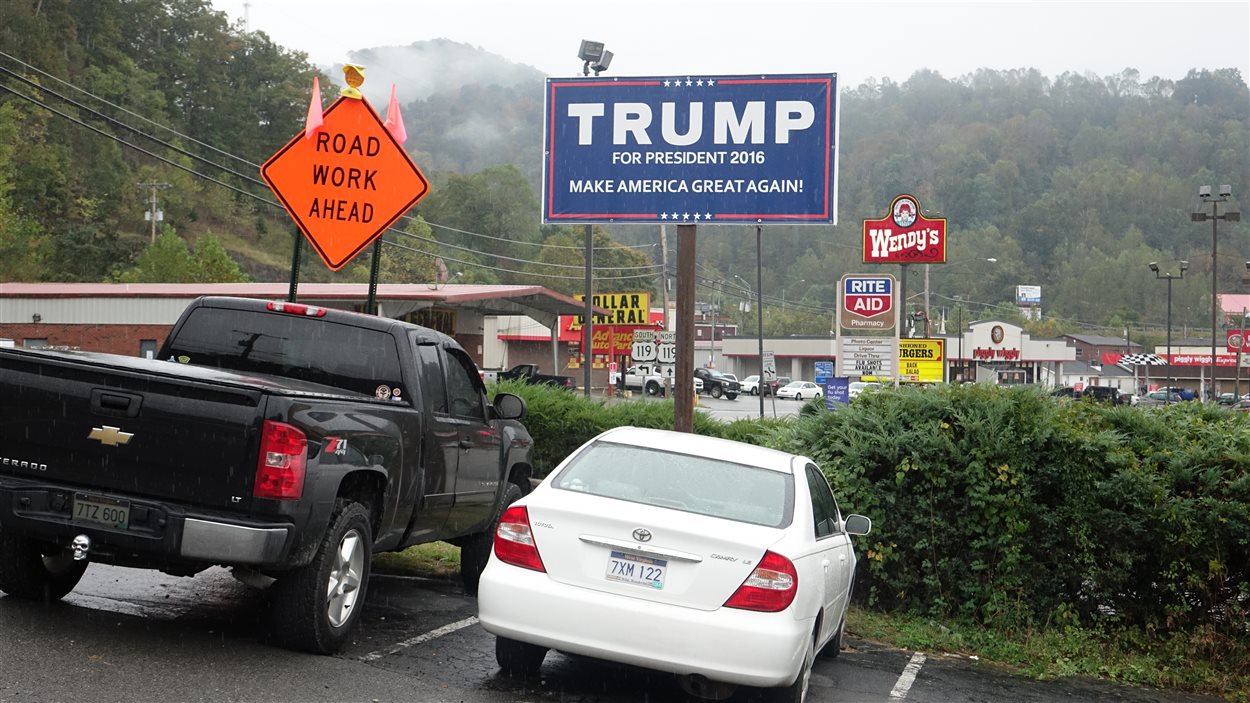 La majorité des habitants de Logan appuient le candidat républicain Donald Trump.