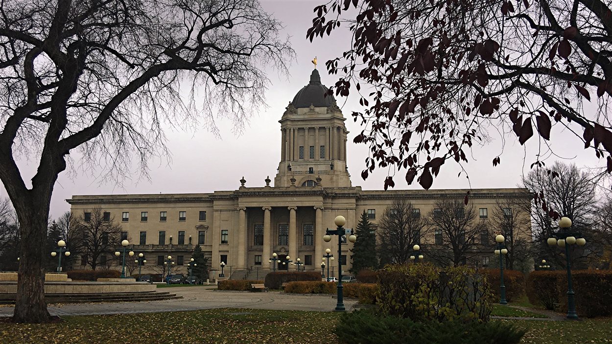 Le Palais législatif du Manitoba, à Winnipeg.