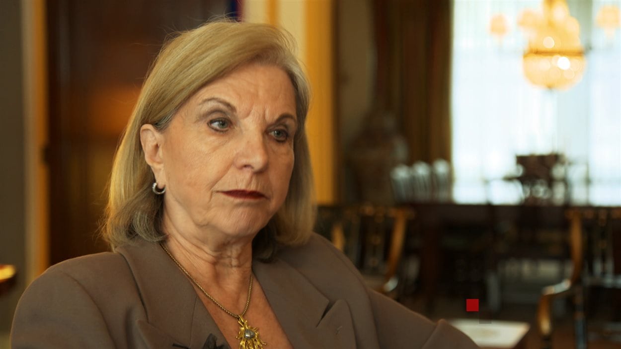 L'ancienne présidente du Conseil du Trésor et ministre des Finances dans le gouvernement libéral de Jean Charest, Monique Jérôme-Forget.