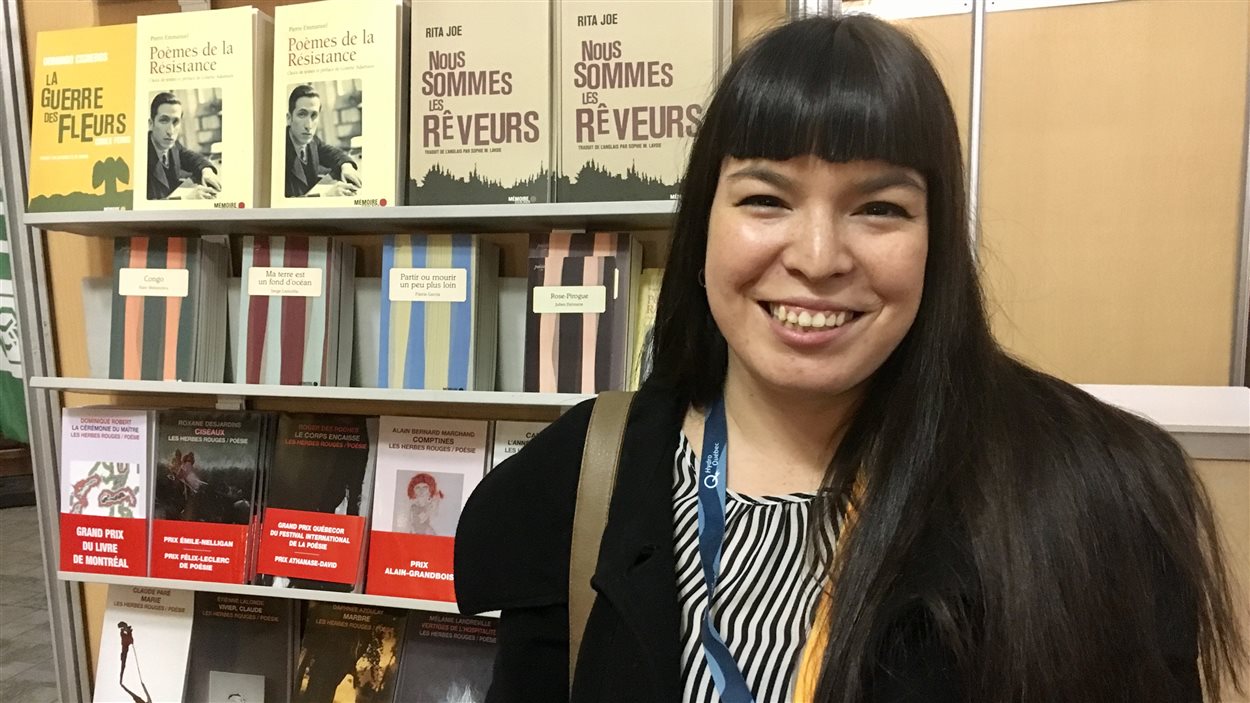 Natasha Kanapé Fontaine au 51e Salon du livre de Rimouski
