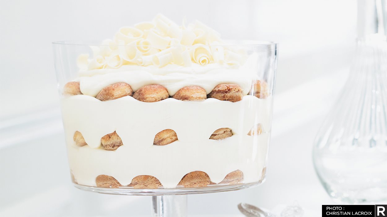 Recette De Ricardo Tiramisu Tout Blanc Radio Canada Ca