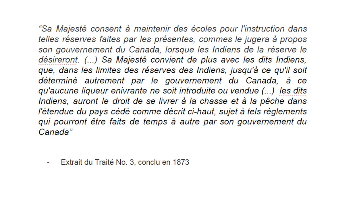 Extrait du Traité No. 3 conclu en 1873