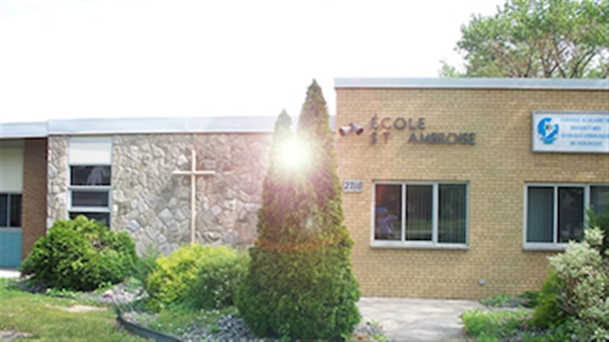 L'école StAmbroise de SaintJoachim en péril RadioCanada
