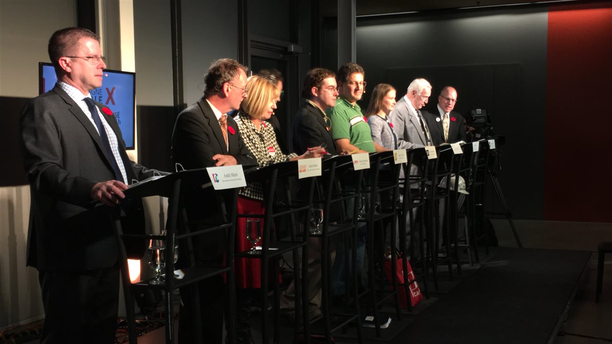 Débat francophone des candidats à La Nouvelle scène d'Ottawa