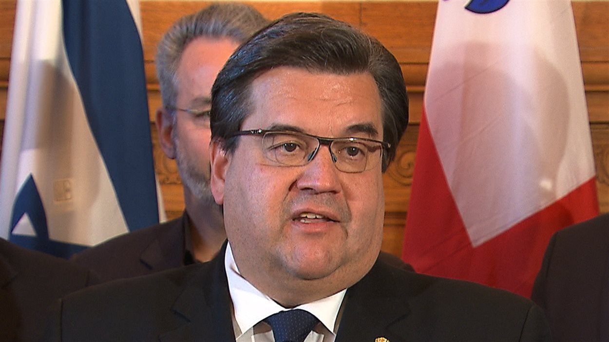 Le maire de Montréal, Denis Coderre