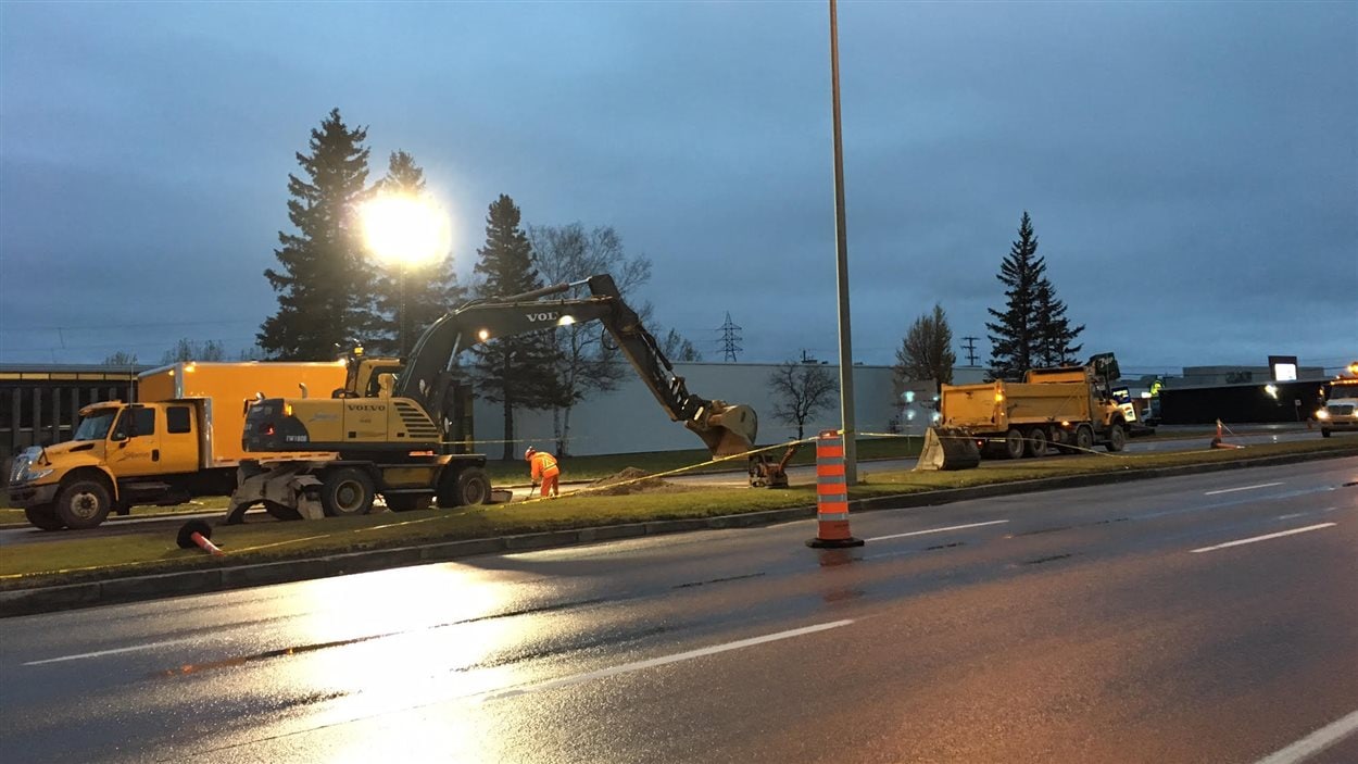 Le boulevard Talbot partiellement fermé jusqu'à 11 h RadioCanada