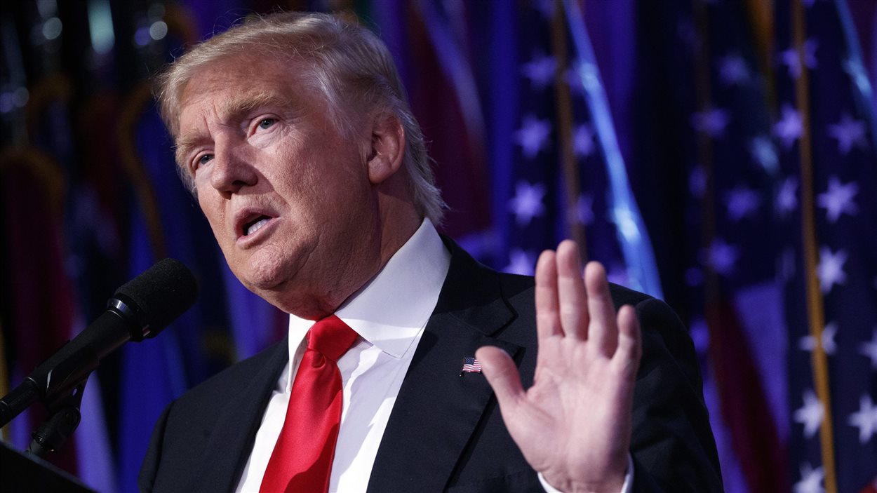 Donald Trump, président des États-Unis