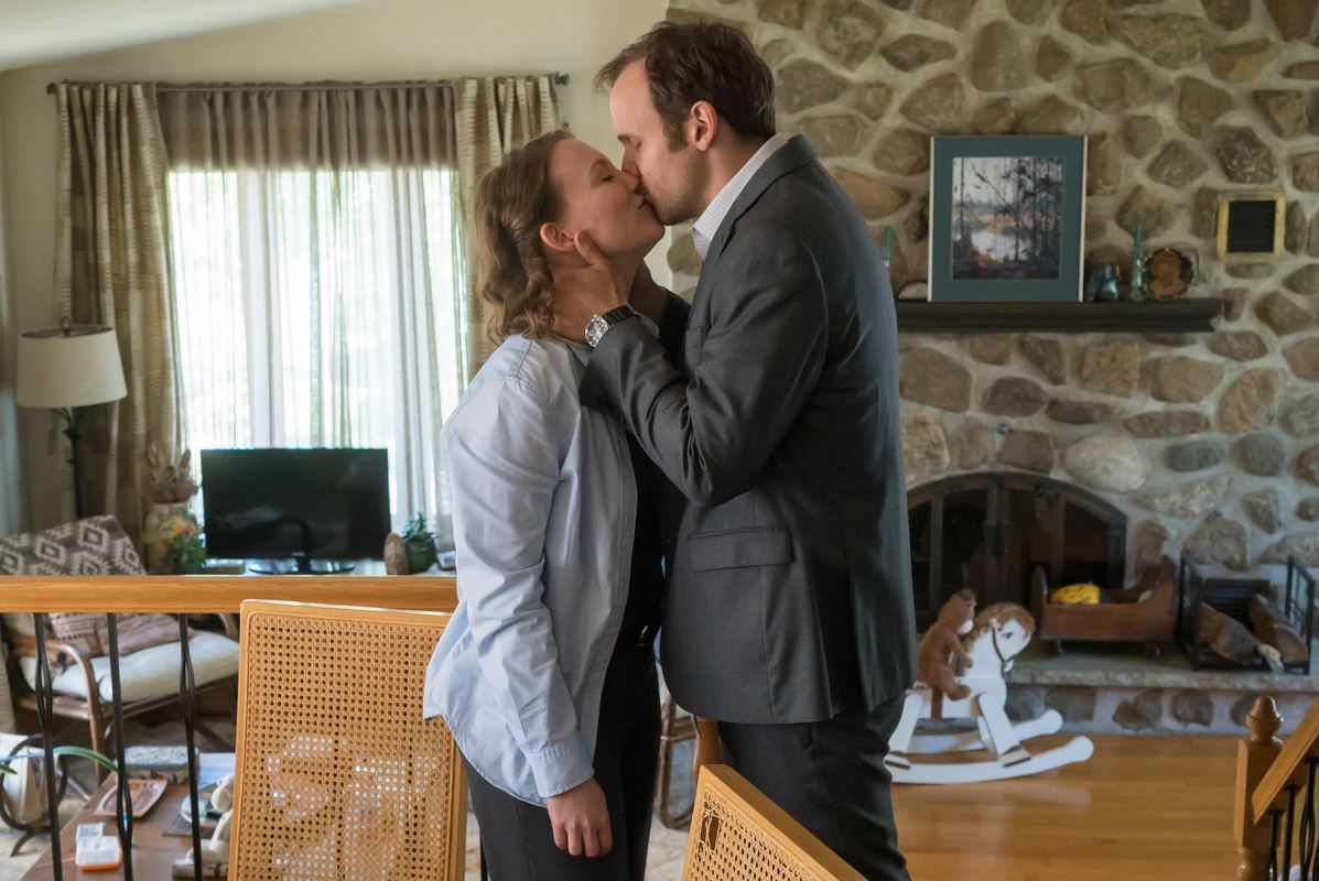 Constance Forest (Isabelle Blais) et Fred Bérubé (Émile Proulx-Cloutier)