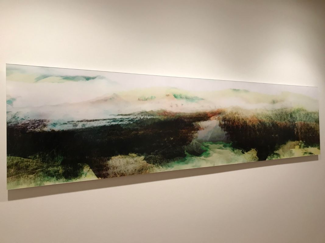 Un paysage abstrait.
