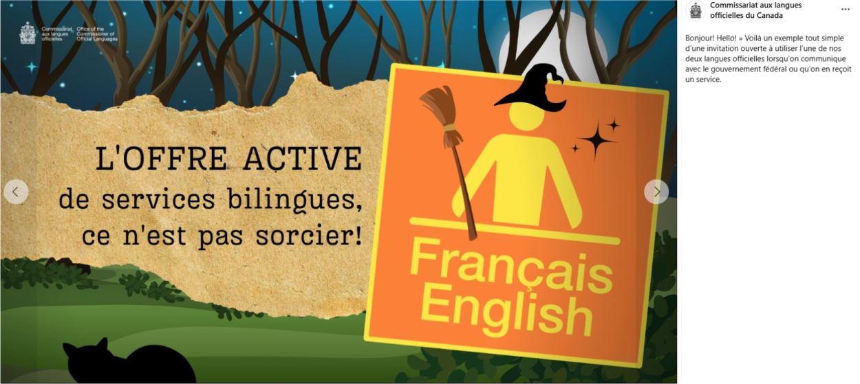 Humour et bilinguisme au fédéral : une initiative qui ne fait pas rire tout le monde