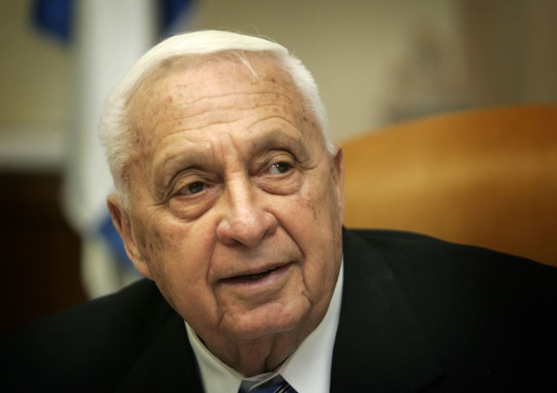 Ariel Sharon en décembre 2005. 