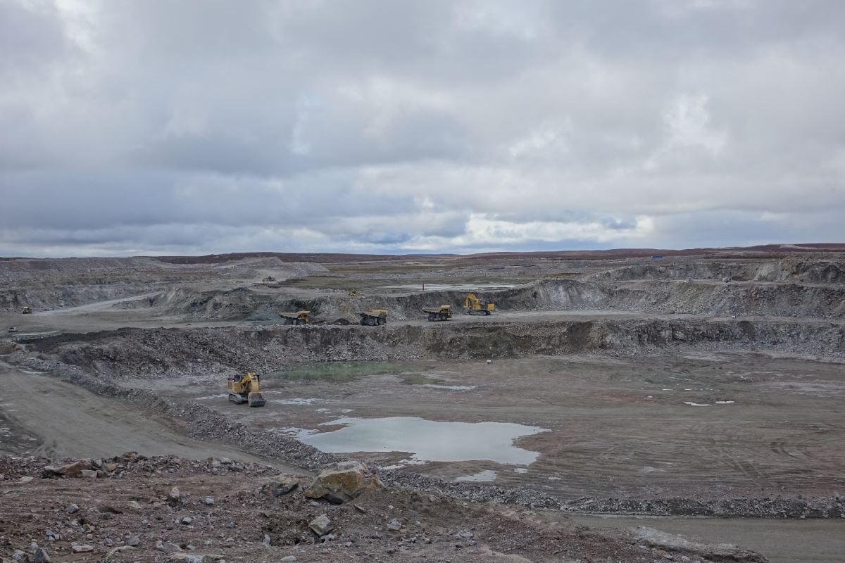 La mine de diamant Gahcho Kué est la quatrième en exploitation au Canada à ce jour.