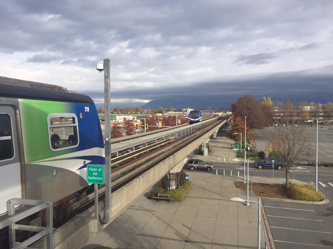 Un tour dans le train électrique de Vancouver RadioCanada
